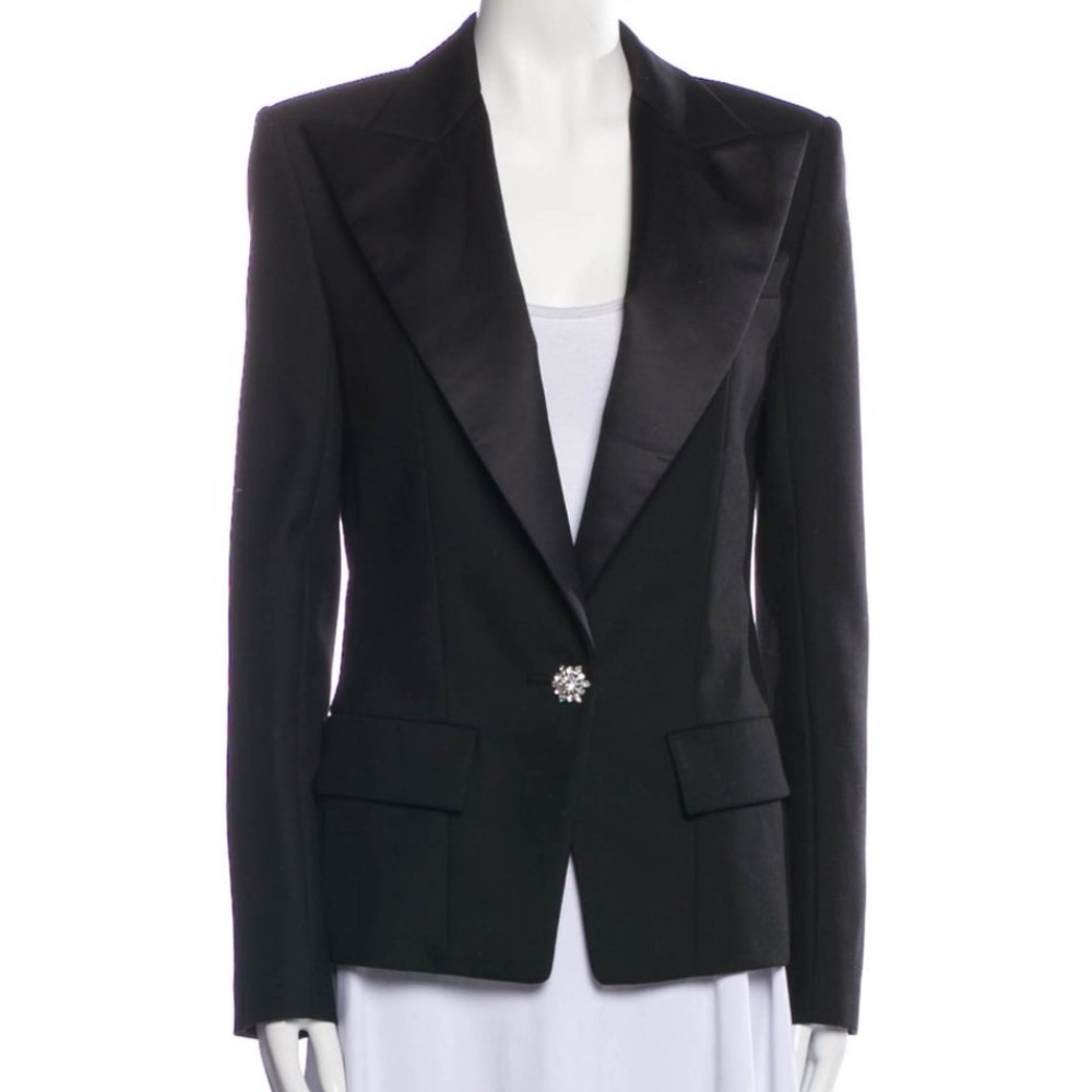 Alexandre Vauthier crystal Button Blazer 36 US 4 Small.